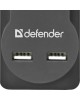 Сетевой фильтр DEFENDER (99755) DFS 755 5 м, 5 розеток