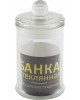 Стеклянная банка MALLONY Стеклянная банка для сыпучих продуктов с крышкой BANCA, объем: 0.15 л (003599)