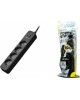 сетевой фильтр PERFEO (PF_C3962) POWER STREAM - 4 роз - 5,0 м - черный