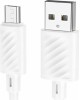 Кабель HOCO (6931474783332) X88 Gratified MicroUSB (m) 1м - белый