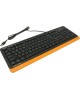 A4TECH Fstyler FKS10 orange, USB, черный оранжевый