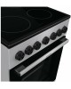 GORENJE Плита Электрическая GEC5B20SG серебристый стеклокерамика (без крышки)