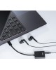 HAMA Разветвитель USB 2.0 1порт. черный (00135748)