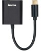 HAMA Разветвитель USB 2.0 1порт. черный (00135748)