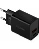 DIGMA Сетевое зар./устр. DGW2D 20W 3A+1A (PD+QC) USB-C/USB-A универсальное черный (DGW2D0F110BK)
