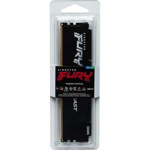 KINGSTON Память DDR5 8GB 6000MHz KF560C36BBE-8 Fury Beast Black Expo RTL Gaming PC5-48000 CL36 DIMM 288-pin 1.35В single rank с радиатором Ret KINGSTON Память DDR5 8GB 6000MHz KF560C36BBE-8 Fury Beast Black Expo RTL Gaming PC5-48000 CL36 DIMM 288-pin 1.35В single rank с радиатором Ret