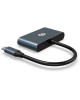 DIGMA Устройство чтения карт памяти USB Type-C CR-CA2512-G серый