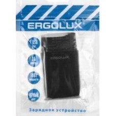 СЗУ ERGOLUX (15107) ELX-РA01P-C02 ПРОМО (Сетевой адаптер 10Вт 1USB, 100-220В, 5V/2А, Черный, Пакет)