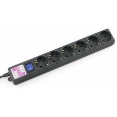 POWERCUBE SPG6-B3M 3м (6 розеток) черный (коробка)