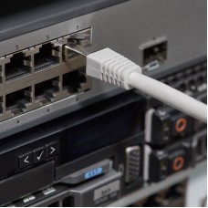 REXANT Шнур коммутационный, патч-корд F/UTP RJ45-RJ45, CAT 5e, LSZH серый, 1м