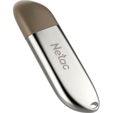 NETAC Флешка USB U352 128ГБ, USB2.0, серебристый [nt03u352n-128g-20pn]