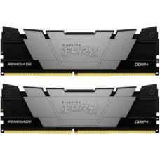 KINGSTON Память DDR4 2x32GB 3600MHz KF436C18RB2K2/64 Fury Renegade Black RTL Gaming PC4-28800 CL18 DIMM 288-pin 1.35В dual rank с радиатором Ret