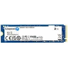 KINGSTON Накопитель SSD PCI-E 4.0x4 NVMe M.2 2280 2000Gb NV3, R6000/W5000MB/s MTBF 2M 160TBW (SNV3S/2000G)
