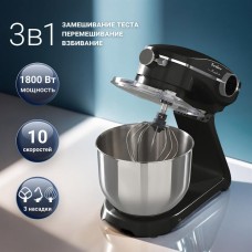 TESLER Кухонная машина KM-1860, черный
