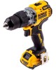 DEWALT Ударная дрель-шуруповерт DCD706D2, 2Ач, с двумя аккумуляторами