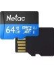 Карта памяти NETAC 64Gb MicroSD P500 (NT02P500STN-064G-S)