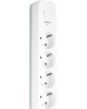 сетевой фильтр PERFEO (PF_C3967) POWER STREAM - 5 роз - 5,0 м - белый