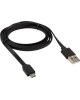 Дата-кабель REXANT (18-4270) Кабель USB-micro USB/2,4A/PVC/black/1m/REXANT