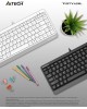 A4TECH Fstyler FKS11 white, USB, белый серый