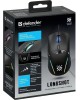 Мышь DEFENDER (52533) Longshot GM-533 Rainbow,черный