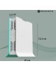 MIKROTIK Роутер беспроводной hAP ax lite (L41G-2AXD) AX600 10/100/1000BASE-TX голубой