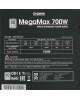 ZALMAN Блок питания 700W MegaMax ZM700-TXII V1/V2 (ATX v2.3, APFC, 120mm Fan, 80+)) (ZM700-TXII)