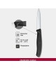 посуда VICTORINOX Нож кухонный Swiss Classic, для чистки овощей и фруктов, 80мм, заточка прямая, стальной, черный [6.7603]