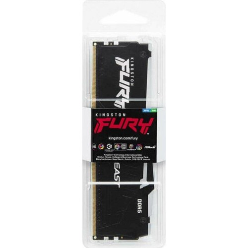 KINGSTON Память DDR5 8GB 6000MHz KF560C36BBEA-8 Fury Beast Expo RGB RTL Gaming PC5-48000 CL36 DIMM 288-pin 1.35В single rank с радиатором Ret KINGSTON Память DDR5 8GB 6000MHz KF560C36BBEA-8 Fury Beast Expo RGB RTL Gaming PC5-48000 CL36 DIMM 288-pin 1.35В single rank с радиатором Ret