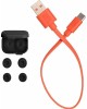 JBL Наушники Tune Flex 2 Ghost Edition, Bluetooth, вкладыши, прозрачный/черный [ tflex2gblk]
