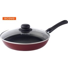 Сковорода SCOVO СЭ-029 expert со стекл. крышкой д.26 см