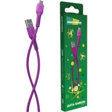 Кабель MORE CHOICE (4627151193199) K16a USB (m)-Type-C (m) 1.0м, фиолетовый