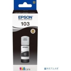 EPSON C13T00S14A Контейнер 103 с черными чернилами для L1110/L3100/3101/3110/3150/3151, 65 мл. (cons ink)