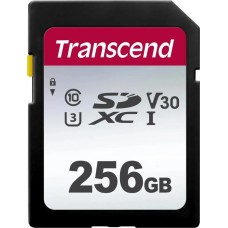 TRANSCEND Флеш карта SDXC 256GB TS256GSDC300S w/o adapter