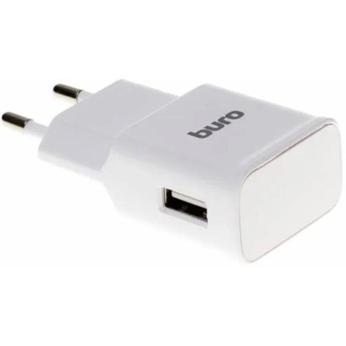 BURO Сетевое зарядное устройство TJ-248W, USB-A, 15Вт, 2.4A, белый