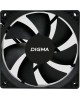 DIGMA Вентилятор DFAN-90 90мм, 3-pin, от БП:4-pin (Molex), 1800об/мин, 23дБ, Ret