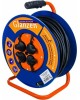 Удлинители GLANZEN EB-50-010, на катушке, с/з, 4 роз - 50м