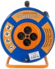 Удлинители GLANZEN EB-50-010, на катушке, с/з, 4 роз - 50м