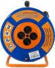 Удлинители GLANZEN EB-50-010, на катушке, с/з, 4 роз - 50м
