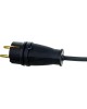 Удлинители GLANZEN EB-50-010, на катушке, с/з, 4 роз - 50м
