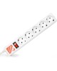 POWERCUBE Сетевой фильтр Power Cube SPG-B-6 white (1,9 м, 5 розеток, 10А) (SPG-B-6-WHITE)