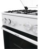 GORENJE Плита Комбинированная GK5A21WH белый/черный (стеклянная крышка) реш.сталь