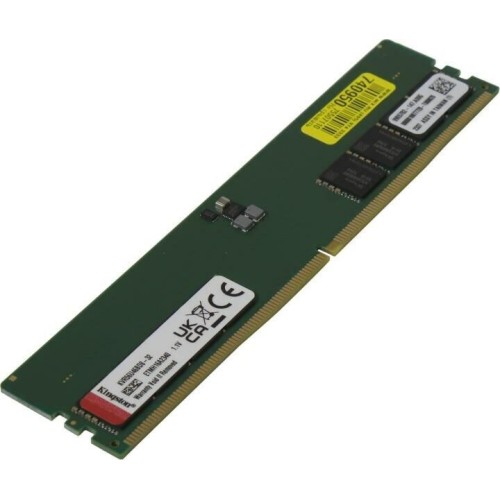 KINGSTON Память DDR5 32GB 5600MHz KVR56U46BD8-32 Valueram RTL PC5-44800 CL46 DIMM 288-pin 1.1В dual rank Ret KINGSTON Память DDR5 32GB 5600MHz KVR56U46BD8-32 Valueram RTL PC5-44800 CL46 DIMM 288-pin 1.1В dual rank Ret