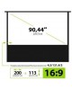 CACTUS Экран FloorExpert CS-PSFLE-200X113, 200х113 см, 16:9, напольный