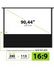 CACTUS Экран FloorExpert CS-PSFLE-200X113, 200х113 см, 16:9, напольный