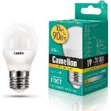 Светодиодная лампа CAMELION (13566) LED10-G45/830/E27