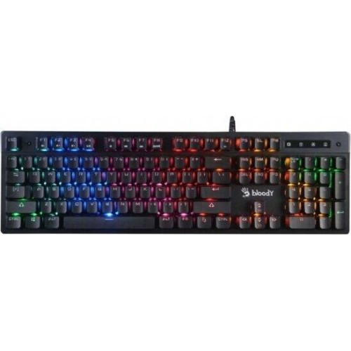 A4TECH Клавиатура Bloody B500N, USB, серый