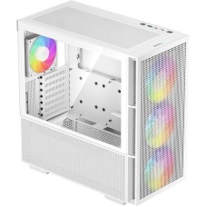 DEEPCOOL Корпус MidiTower CH560 WH white (ATX, без БП, ARGB, USB3.2 Type-A+USB3.2 Type-C) (R-CH560-WHAPE4-G-1)