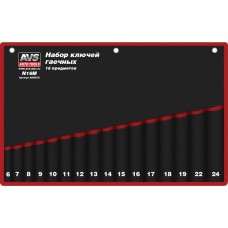 AVS TOOLS Сумка для гаечных ключей 16 карманов AVS N16M