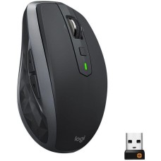 LOGITECH Мышь MX Anywhere 2S графитовый оптическая 4000dpi беспров. BT/Radio USB 7but (910-006211)