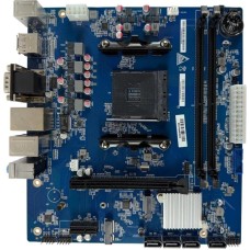 IRU Материнская плата A520M-VHDi/M.2 Soc-AM4 2xDDR4 mATX AC`97 6ch(5.1) GbLAN RAID+VGA+HDMI+DP